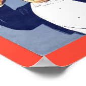 ヴィンテージシート音楽カバーアートロブスターグライド ポスター (角)