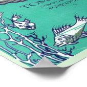 ヴィンテージシート音楽カバーOYSTER RAG 1910 ポスター (角)