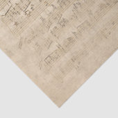 ヴィンテージシート音楽グランジアンティークオールドパーチメント 薄葉紙 (詳細)