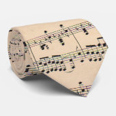 ヴィンテージシート音楽スコアノート ネクタイ (ロール)