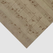 ヴィンテージシート音楽ティッシュペーパー 薄葉紙 (詳細)