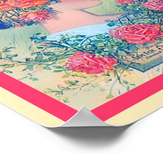 ヴィンテージシート音楽バラクイーンウォートズカバープリント ポスター (角)