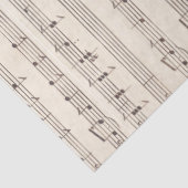 ヴィンテージシート音楽紙のデコページ 薄葉紙 (詳細)