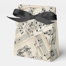 ヴィンテージシート音楽紙コラージュ