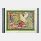 ヴィンテージシードカタログのキッチンタオル キッチンタオル (横)