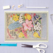 ヴィンテージシードカタログコナード1900バラと花 薄葉紙 (クラフト)