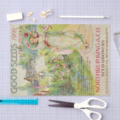 ヴィンテージシードカタログノルツラップ1900 薄葉紙 (クラフト)