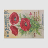 ヴィンテージシードカタログバーナード球根、低木1913 薄葉紙 (正面)