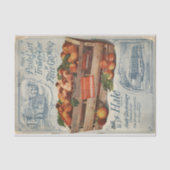 ヴィンテージシードカタログヘールズ桃 薄葉紙 (正面)