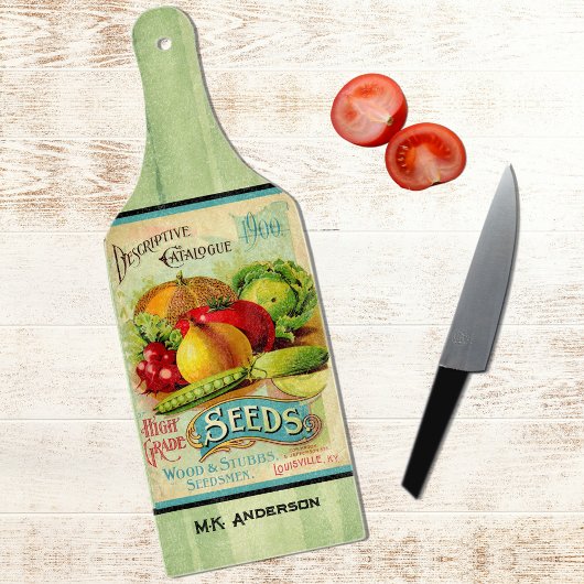 ヴィンテージシードカタログ カッティングボード