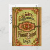 ヴィンテージシードカタログ ポストカード (正面/裏面)