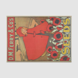 ヴィンテージシードカタログ， D.M.フェリー種子 薄葉紙