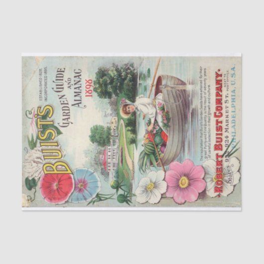 ヴィンテージシードカタログBuist's Garden Guide, 1898 薄葉紙 (正面)