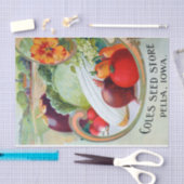 ヴィンテージシードカタログCole's Seed Store, Pella Iowa 薄葉紙 (クラフト)