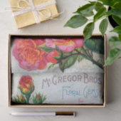 ヴィンテージシードカタログMcGregorフローラ宝石， 1896 薄葉紙 (ギフト)