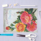 ヴィンテージシードカタログMcGregorフローラ宝石， 1896 薄葉紙 (クラフト)