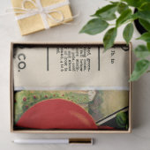 ヴィンテージシードパケットのトマトと指示 薄葉紙 (ギフト)