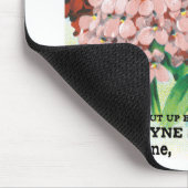 ヴィンテージシードパケットアート、キャンディトゥフトガーデンフラワー マウスパッド (コーナー)