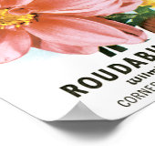 ヴィンテージシードパケットアート、ダリアガーデンフラワー ポスター (角)