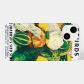 ヴィンテージシードパケットアート、混合グルズカボチャ Case-Mate iPhoneケース (裏面 (横))