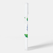 ヴィンテージシードパケットアート、紫色のアスター花 Case-Mate iPhoneケース (裏面 / 右)