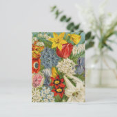 ヴィンテージシードパケットカタログカード、郵便料金、ギフト ポストカード (スタンド正面)