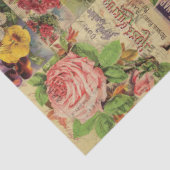 ヴィンテージシードパケットコラージュ 薄葉紙 (詳細)