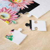 ヴィンテージシードパケットラベルアート砂漠サボテン植物 ジグソーパズル (側面)