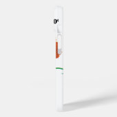 ヴィンテージシードパケットラベルアート、カーネーション花 Case-Mate iPhoneケース (裏面 / 左)