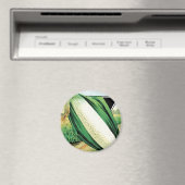 ヴィンテージシードパケットラベルアート、スイートホワイトコーン マグネット (インサイチュ (食洗機))