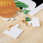 ヴィンテージシードパケットラベルアート、ダンバーズニンジン ジグソーパズル (側面)