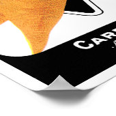 ヴィンテージシードパケットラベルアート、ダンバーズニンジン ポスター (角)