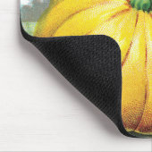 ヴィンテージシードパケットラベルアート、ハロウィンカボチャ マウスパッド (コーナー)