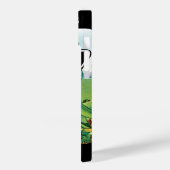 ヴィンテージシードパケットラベルアート、ブッシュ豆の野菜 Case-Mate iPhoneケース (裏面 / 左)