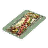 ヴィンテージシードパケットラベルアート、Vickの選択シーズ マグネット (左側)