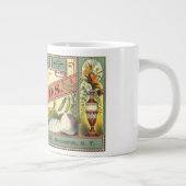 ヴィンテージシードパケットラベルアート、Vickの選択シード ジャンボコーヒーマグカップ (右)