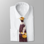 ヴィンテージシードパケットラベル、ガーデンパンジー花 ネクタイ (タイ)