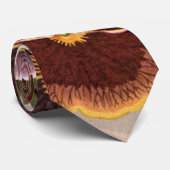 ヴィンテージシードパケットラベル、ガーデンパンジー花 ネクタイ (ロール)