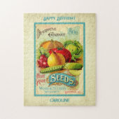 ヴィンテージシードパケット ジグソーパズル (縦)