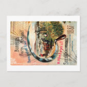 ヴィンテージシードパケット。 ポストカード (正面)