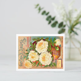 ヴィンテージシードパケット。 ポストカード