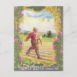 ヴィンテージシード広告はがき ポストカード