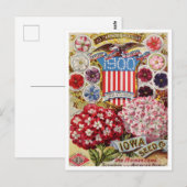 ヴィンテージシード広告はがき ポストカード (正面/裏面)