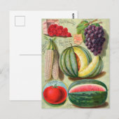 ヴィンテージシード広告はがき ポストカード (正面/裏面)