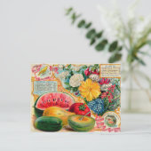 ヴィンテージシード広告はがき ポストカード (スタンド正面)