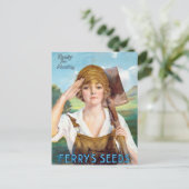 ヴィンテージシード広告はがき ポストカード (スタンド正面)