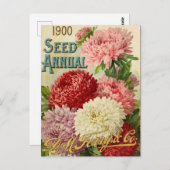 ヴィンテージシード広告はがき ポストカード (正面/裏面)
