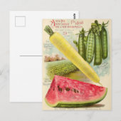 ヴィンテージシード広告はがき ポストカード (正面/裏面)