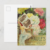 ヴィンテージシード広告はがき ポストカード (正面/裏面)