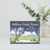 ヴィンテージシーニックファミリーツリー懇親会 案内ポストカード (スタンド正面)